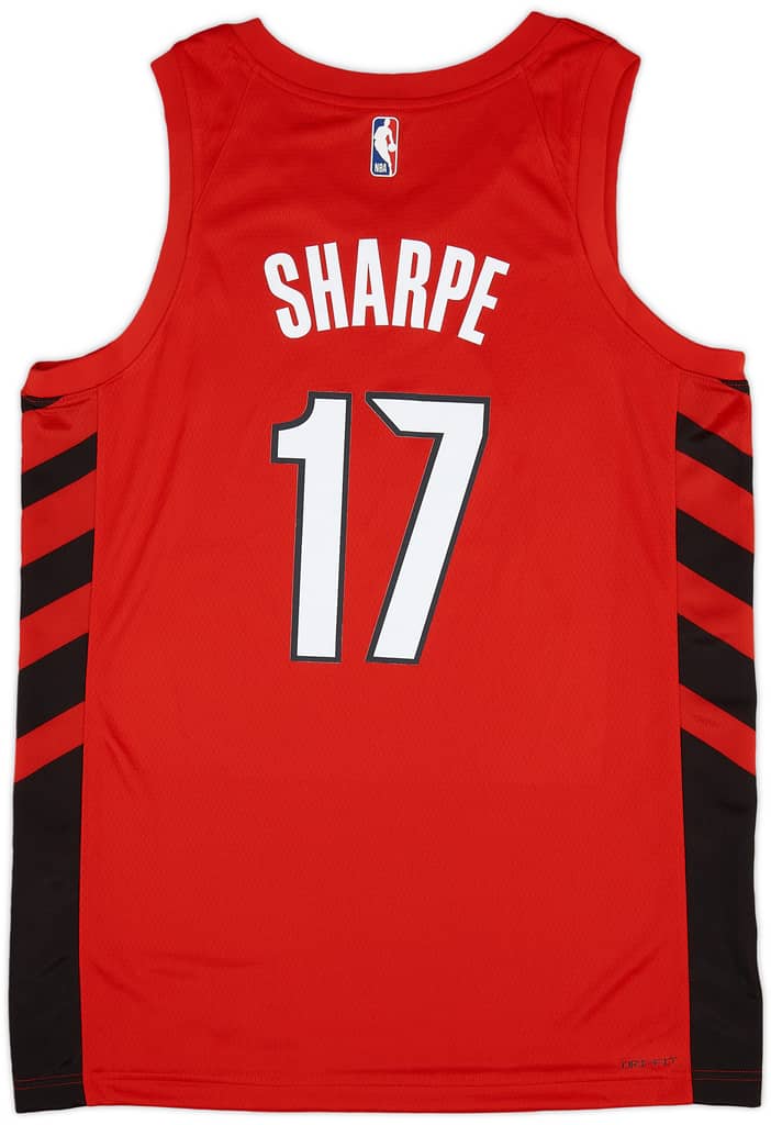 2022-23 Portland Trail Blazers Sharpe #17 Jordan Swingman Alternate Jersey (XL)