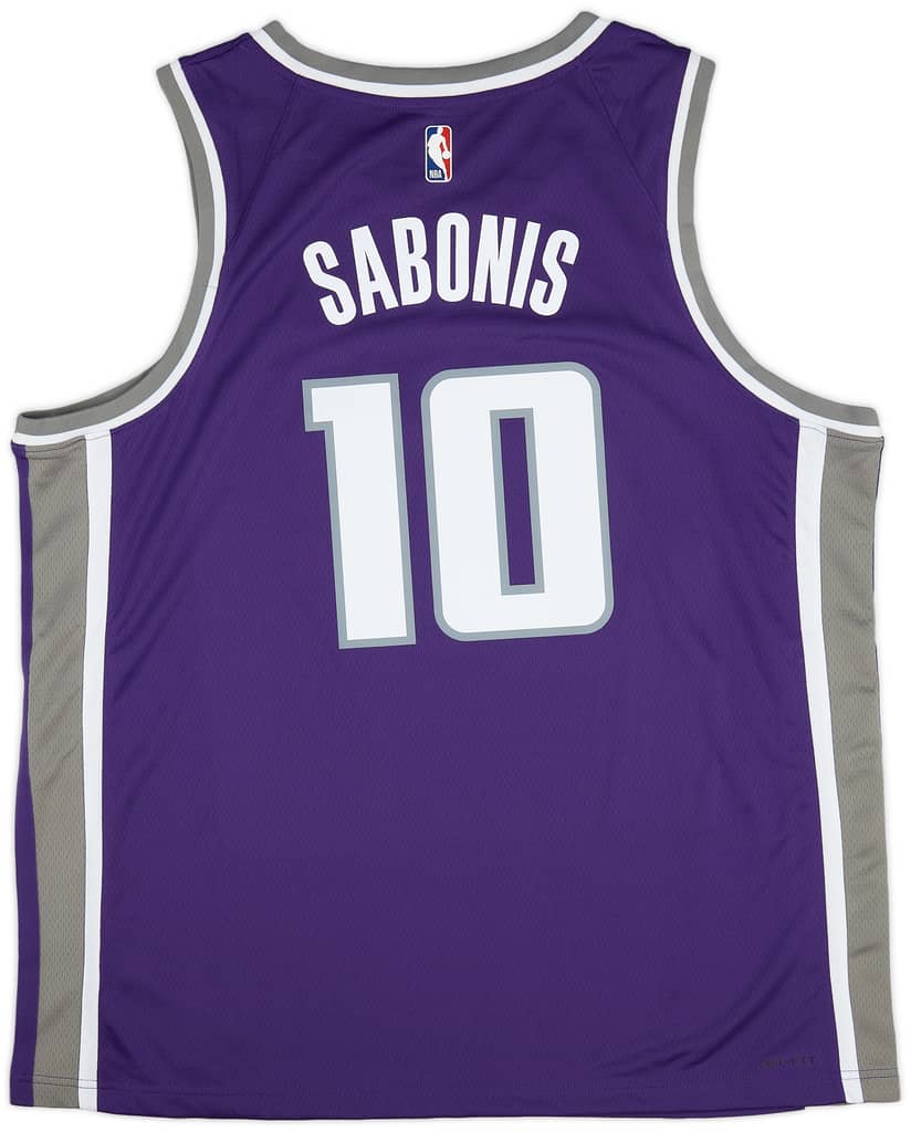 2022-23 Sacramento Kings Sabonis #10 Nike Swingman Away Jersey (XXL)