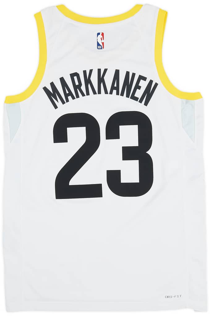 2022-24 Utah Jazz Markkanen #23 Nike Swingman Home Jersey (M)
