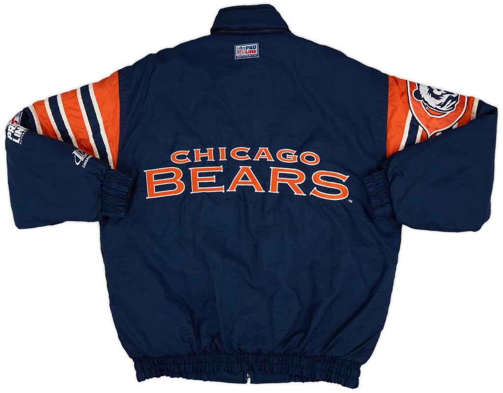 1996-99 Chicago Bears Logo Athletic Rain Coat (Excellent) L