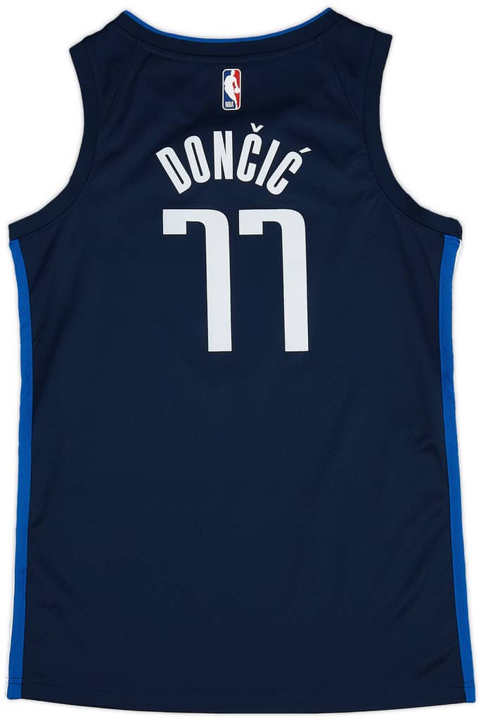 2020-22 Dallas Mavericks Doncic #77 Jordan Swingman Alternate Jersey (Excellent) S