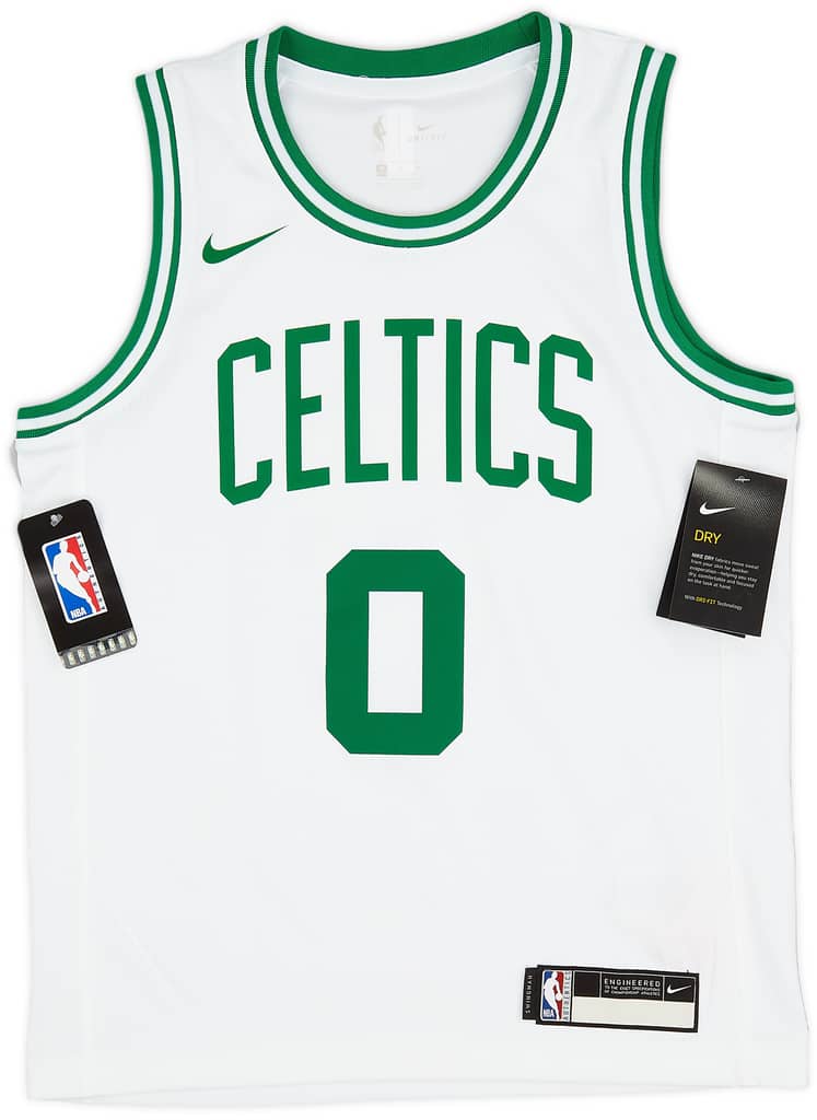 2017-24 Boston Celtics Tatum #0 Nike Swingman Home Jersey (M.Kids)