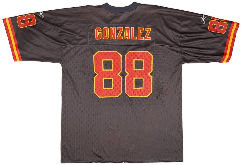 2001 Kansas City Chiefs Gonzalez #88 Reebok Alternate Jersey (Very Good) XL