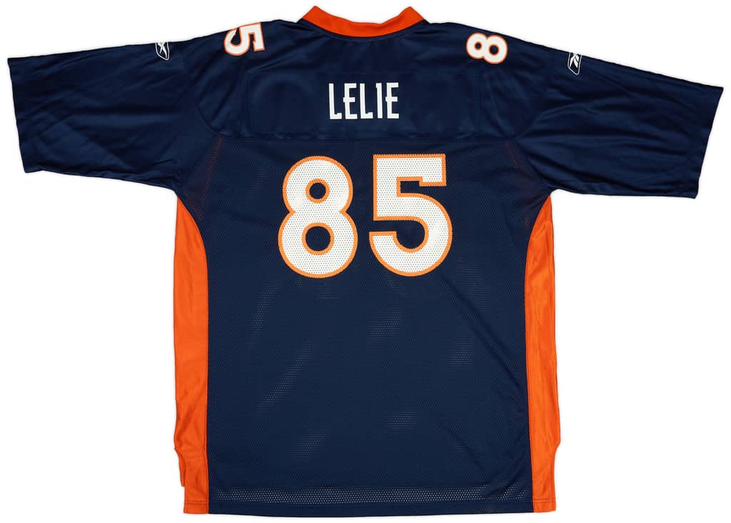2002-04 Denver Broncos Lelie #85 Reebok On Field Home Jersey (Excellent) XL