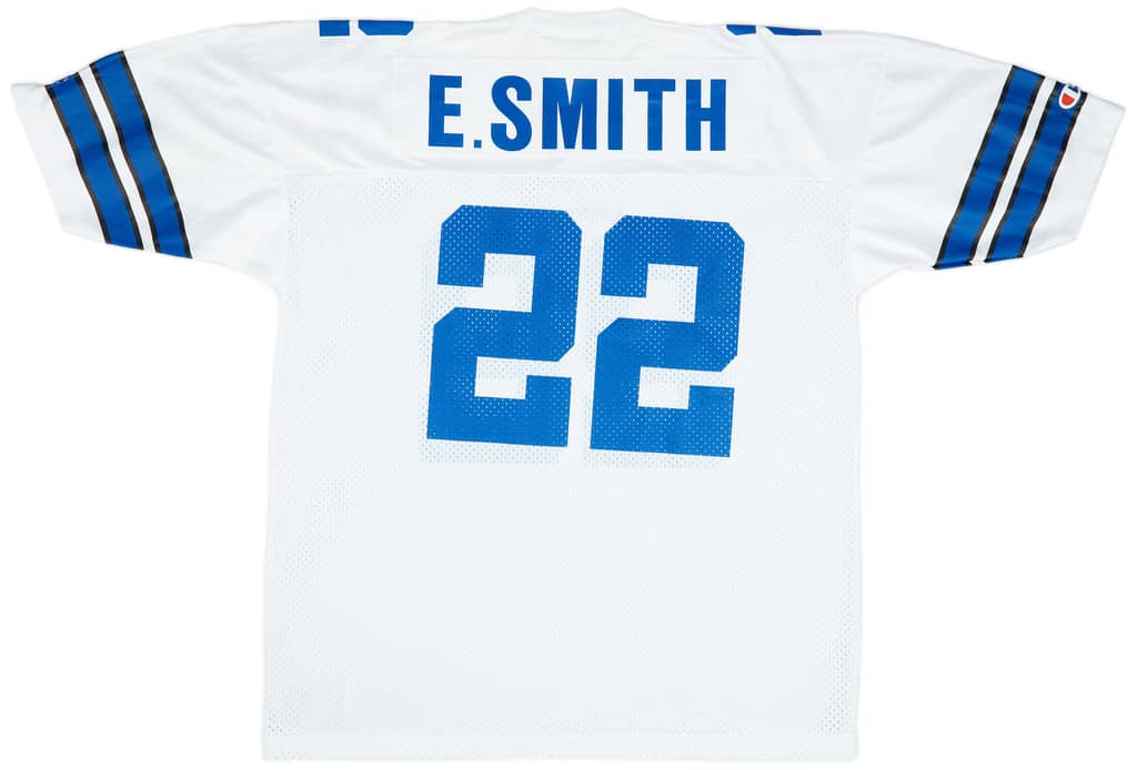 1996-97 Dallas Cowboys Smith #22 Champion Away Jersey (Excellent) XL