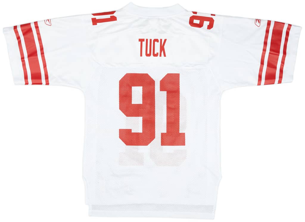2009-11 New York Giants Tuck #91 Reebok On Field Away Jersey (Excellent) S
