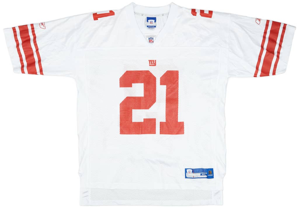 2005-06 New York Giants Barber #21 Reebok On Field Away Jersey (Excellent) XL