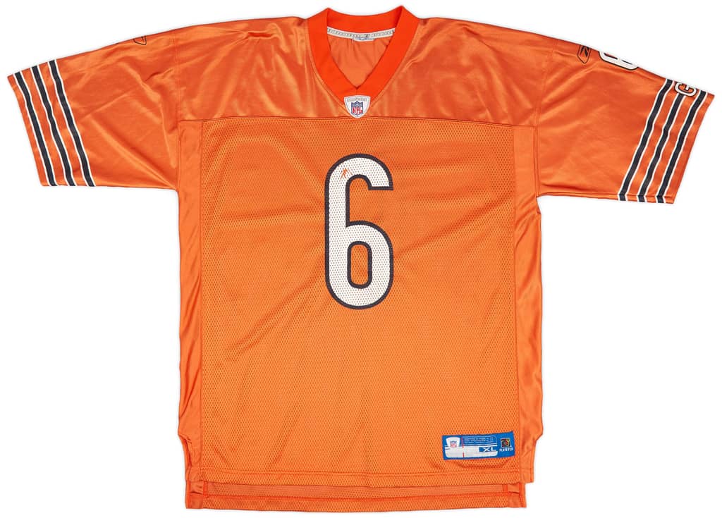 2009 Chicago Bears Cutler #6 Reebok On Field Alternate Jersey (Very Good) XL