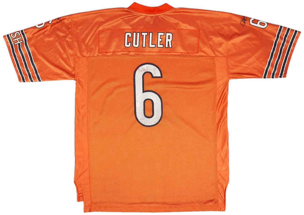 2009 Chicago Bears Cutler #6 Reebok On Field Alternate Jersey (Very Good) XL