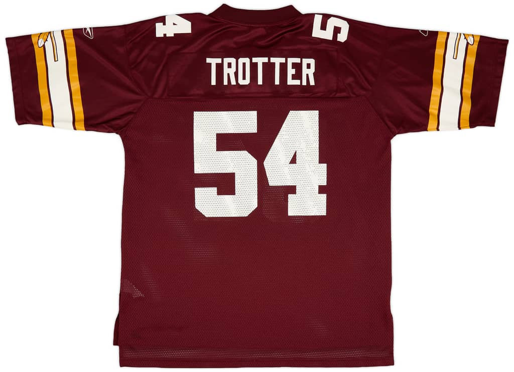 2002 Washington Redskins Trotter #54 Reebok On Field Home Jersey (Excellent) XL