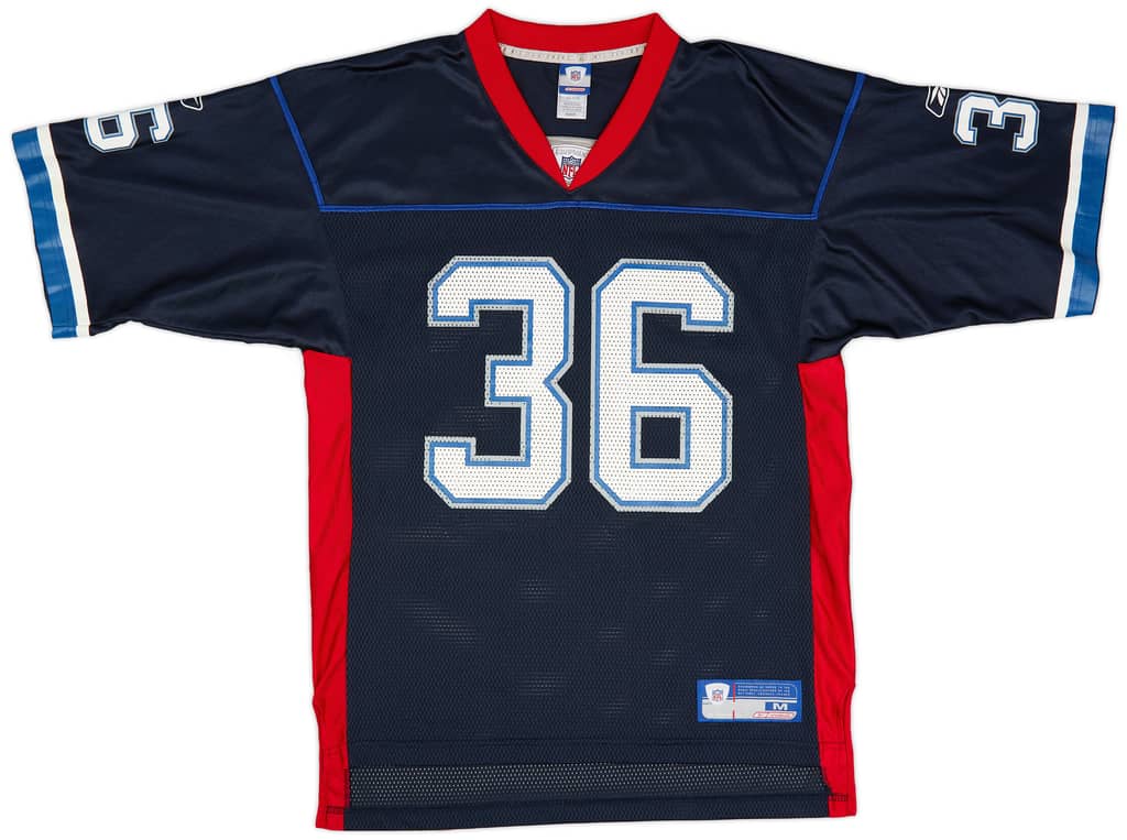2003-04 Buffalo Bills Milloy #36 Reebok On Field Home Jersey (Excellent) M