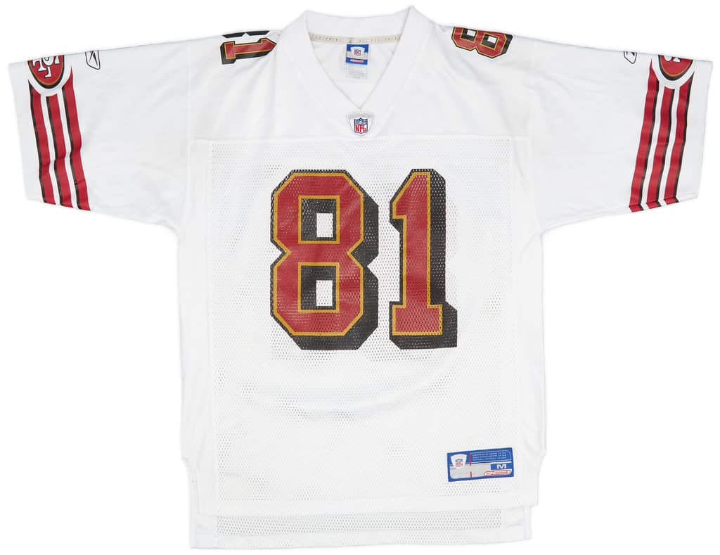 2002-03 San Francisco 49ers Owens #81 Reebok On Field Away Jersey (Very Good) M