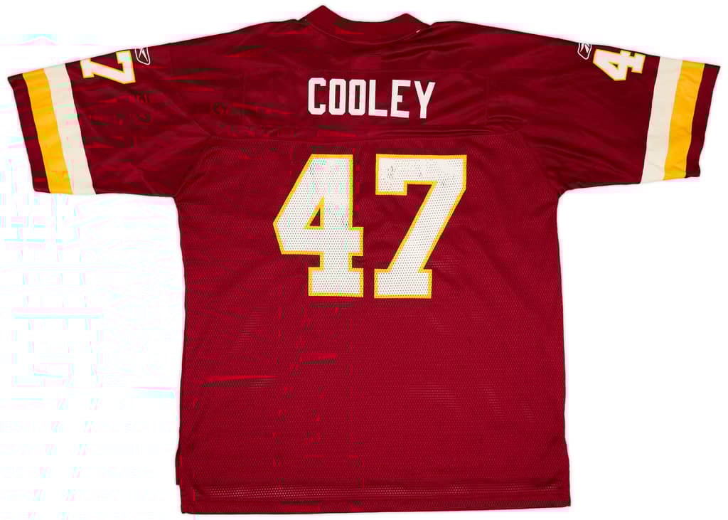 2008-11 Washington Redskins Cooley #47 Reebok On Field Home Jersey (Very Good) XL