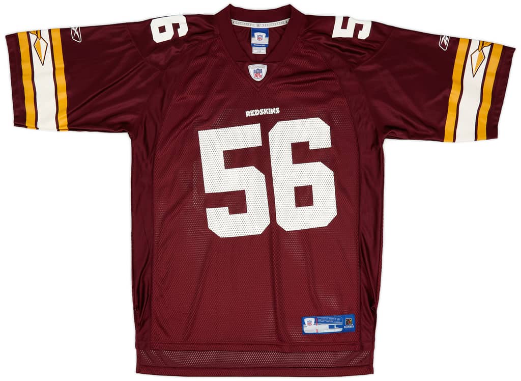 2005 Washington Redskins Arrington #56 Reebok On Field Alternate Jersey (Excellent) L