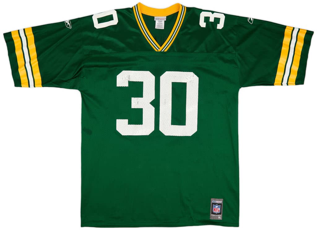 2001 Green Bay Packers Green #30 Reebok Home Jersey (Excellent) XL