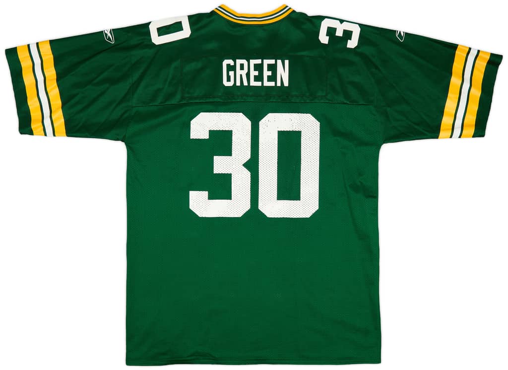 2001 Green Bay Packers Green #30 Reebok Home Jersey (Excellent) XL