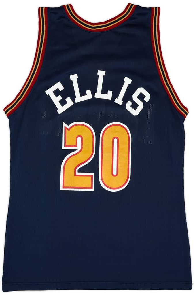 1993-95 Denver Nuggets Ellis #20 Champion Away Jersey (Excellent) L
