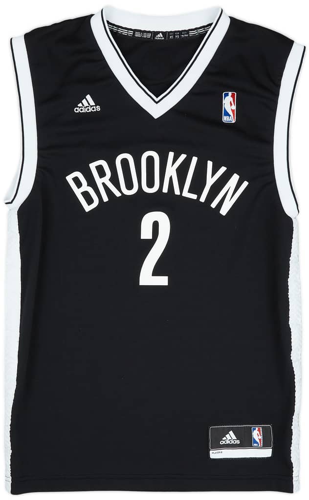 2013-14 Brooklyn Nets Garnett #2 adidas Swingman Away Jersey (Excellent) XS