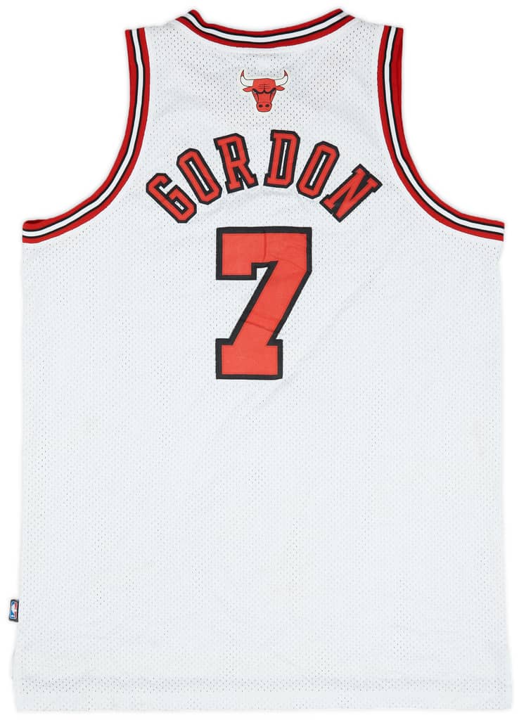 2004-06 Chicago Bulls Gordon #7 Reebok Swingman Home Jersey (Very Good) XXL