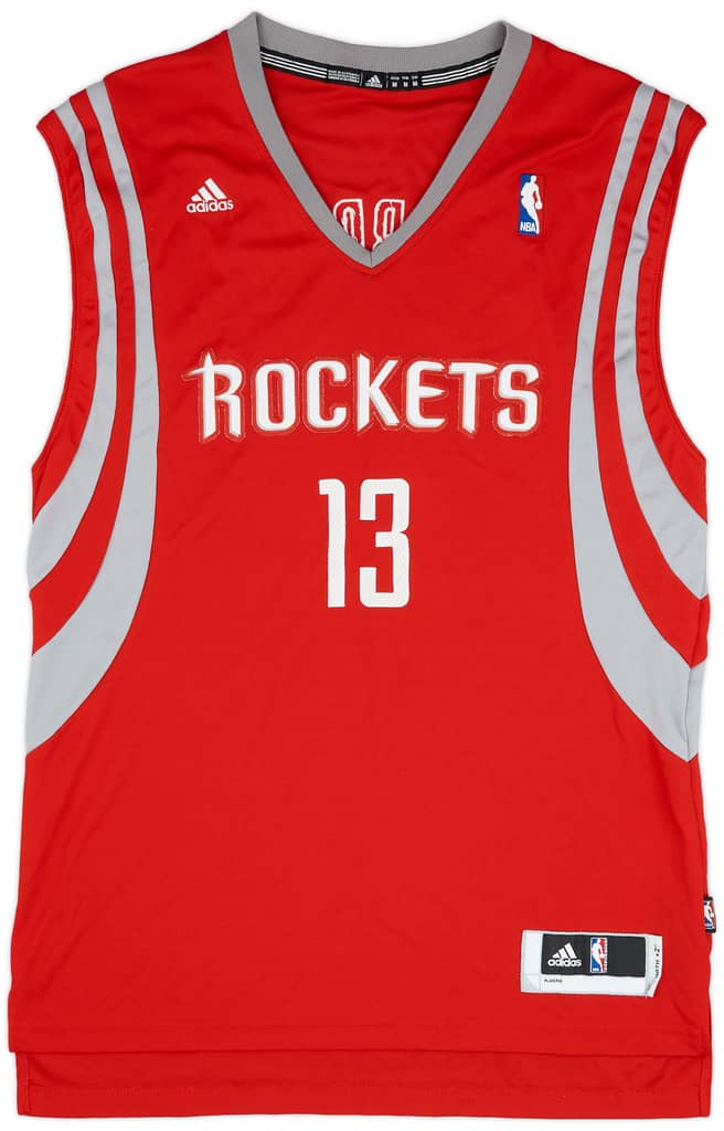 2012-14 Houston Rockets Harden #13 adidas Swingman Away Jersey (Very Good) M