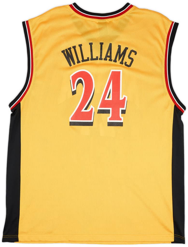 2005-06 Atlanta Hawks Williams #24 Reebok Alternate Jersey (Excellent) XL