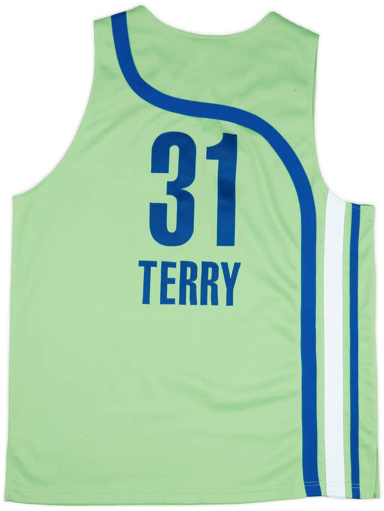 2003-04 Atlanta Hawks Terry #31 Authentic Reebok Throwback Jersey (Excellent) XL