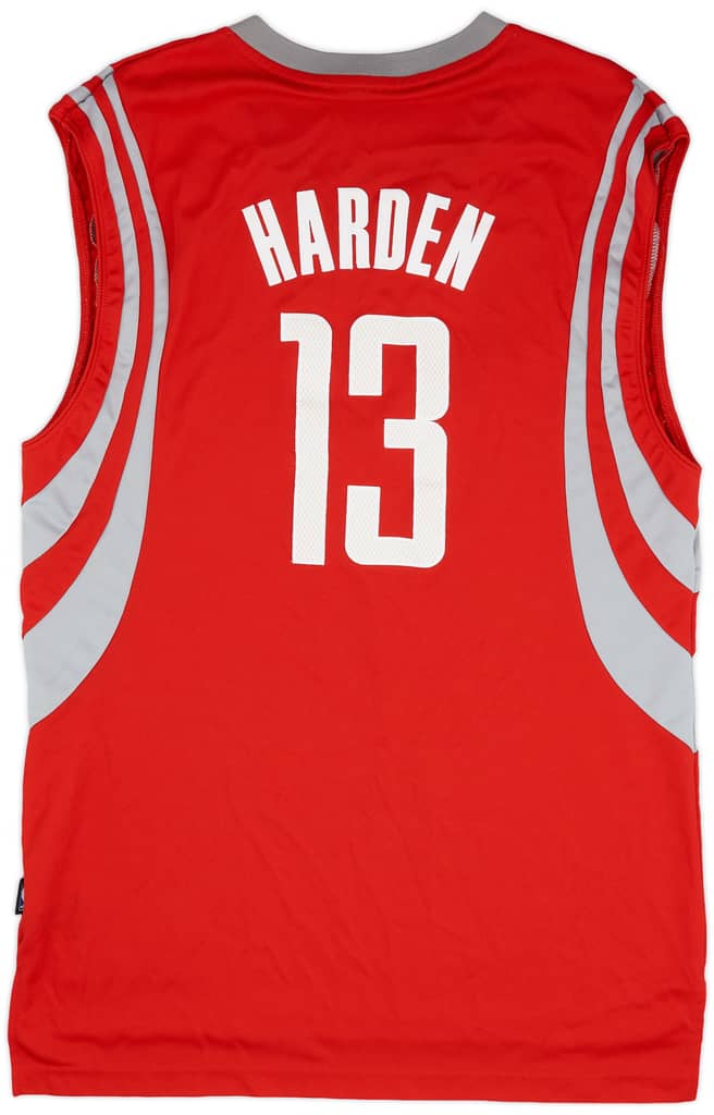 2012-14 Houston Rockets Harden #13 adidas Swingman Away Jersey (Very Good) M
