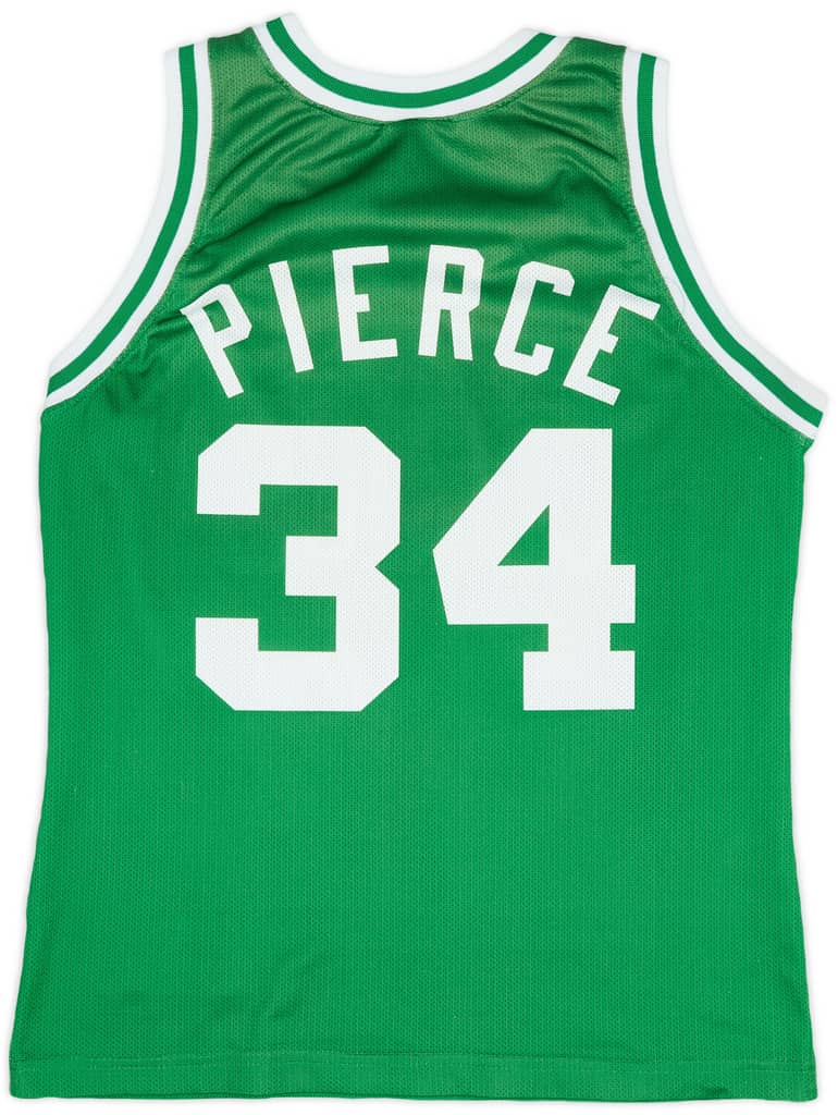 1998-10 Boston Celtics Pierce #34 Champion Away Jersey (Very Good) S