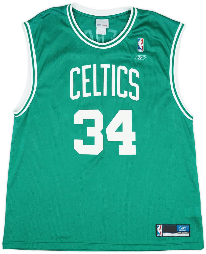 2002-06 Boston Celtics Pierce #34 Reebok Away Jersey (Very Good) XL