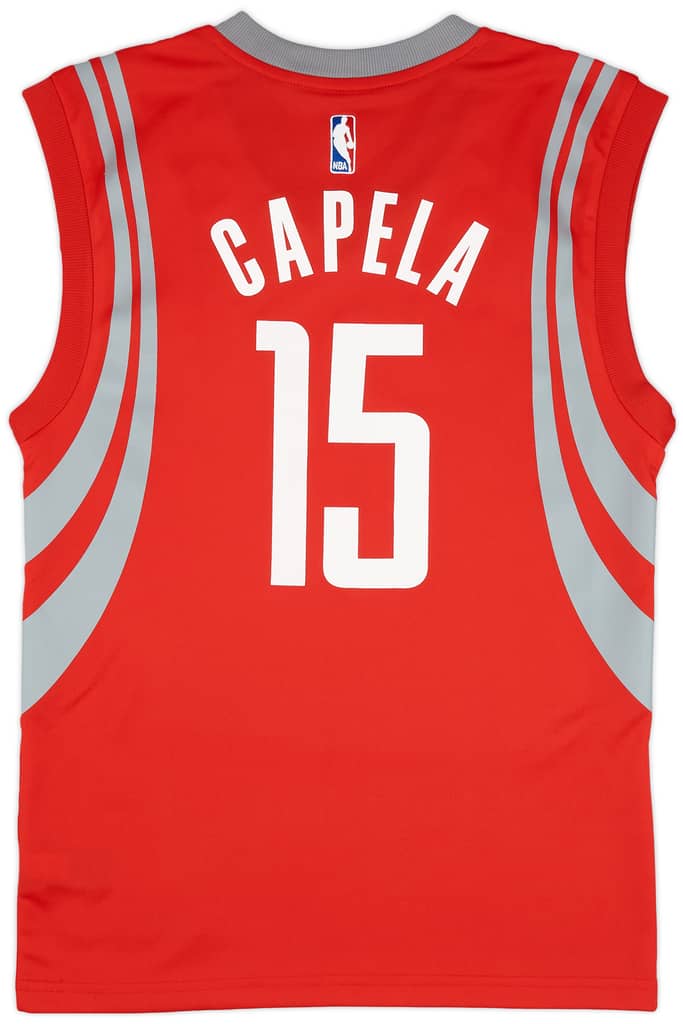 2014-17 Houston Rockets Capela #15 adidas Away Jersey (Very Good) S
