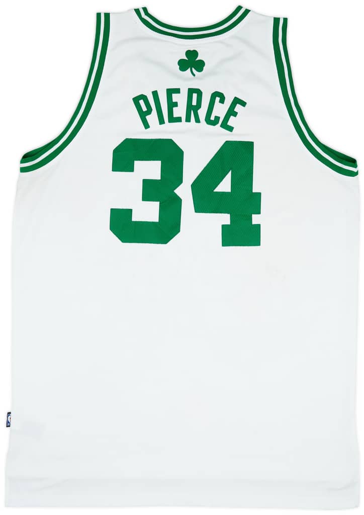 2010-13 Boston Celtics Pierce #34 adidas Swingman Home Jersey (Very Good) XL