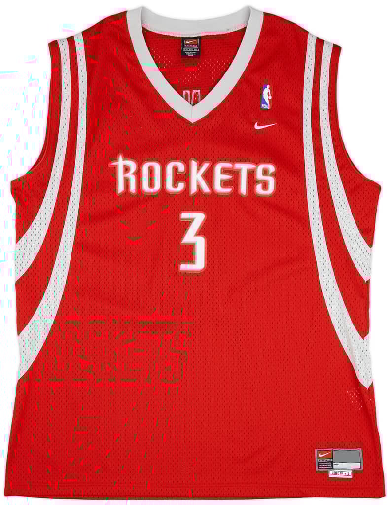 2003-04 Houston Rockets Francis #3 Nike Swingman Away Jersey (Excellent) XXL