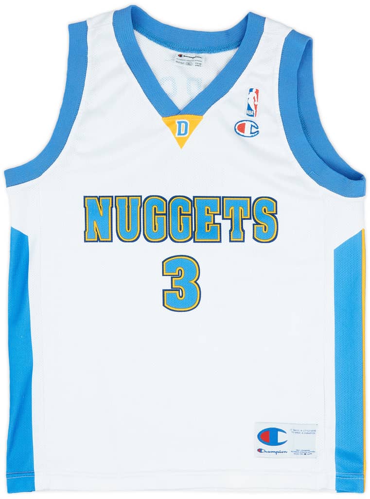 2006-08 Denver Nuggets Iverson #3 Champion Home Jersey (Excellent) M