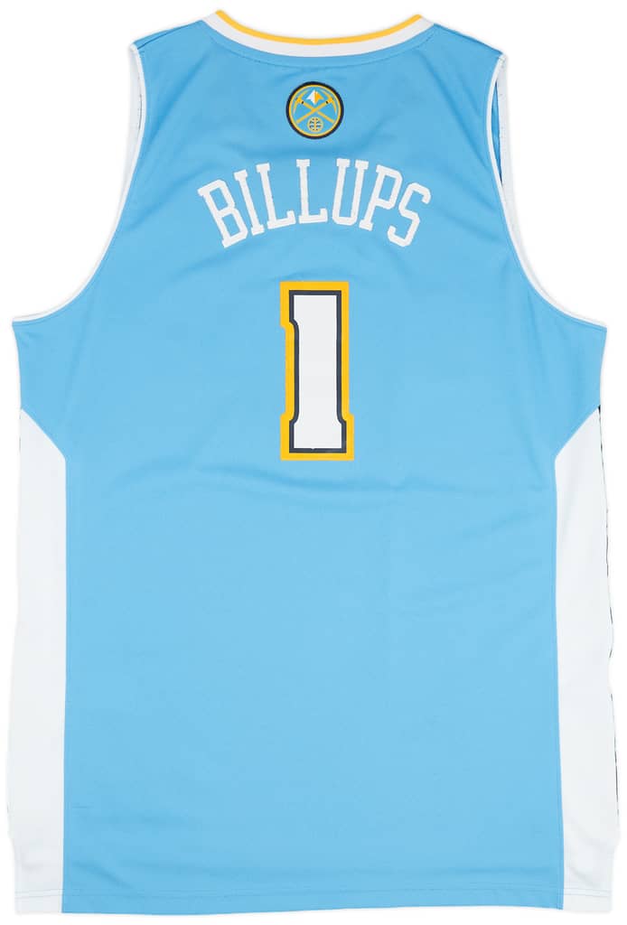 2010-11 Denver Nuggets Billups #1 adidas Swingman Away Jersey (Very Good) L