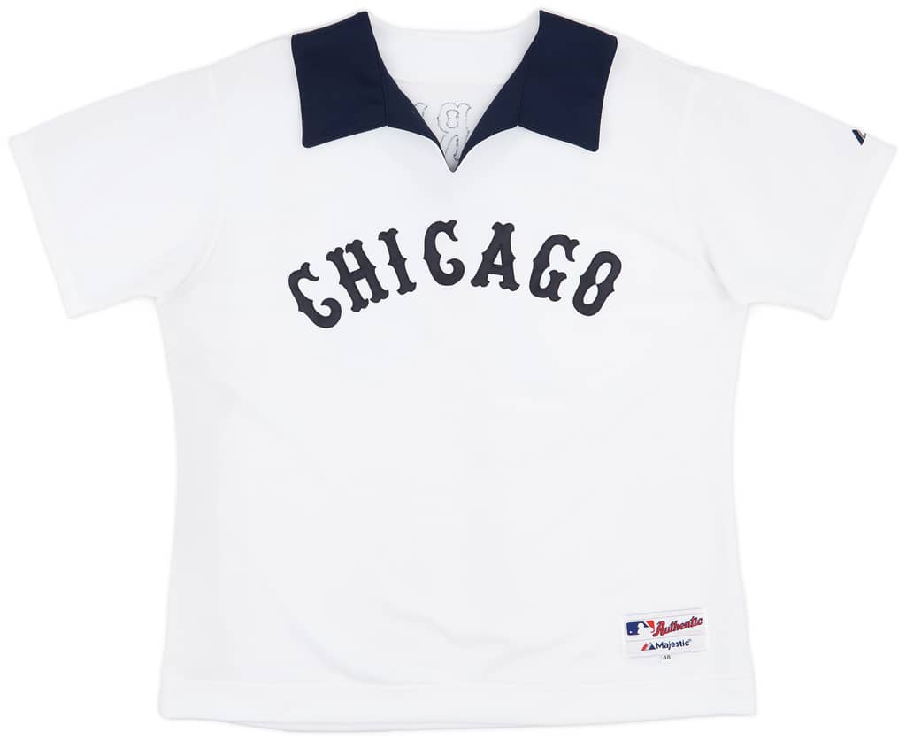 2016 Chicago American Giants Abreu #79 Authentic Majestic Batting Practice Jersey (Excellent) XL