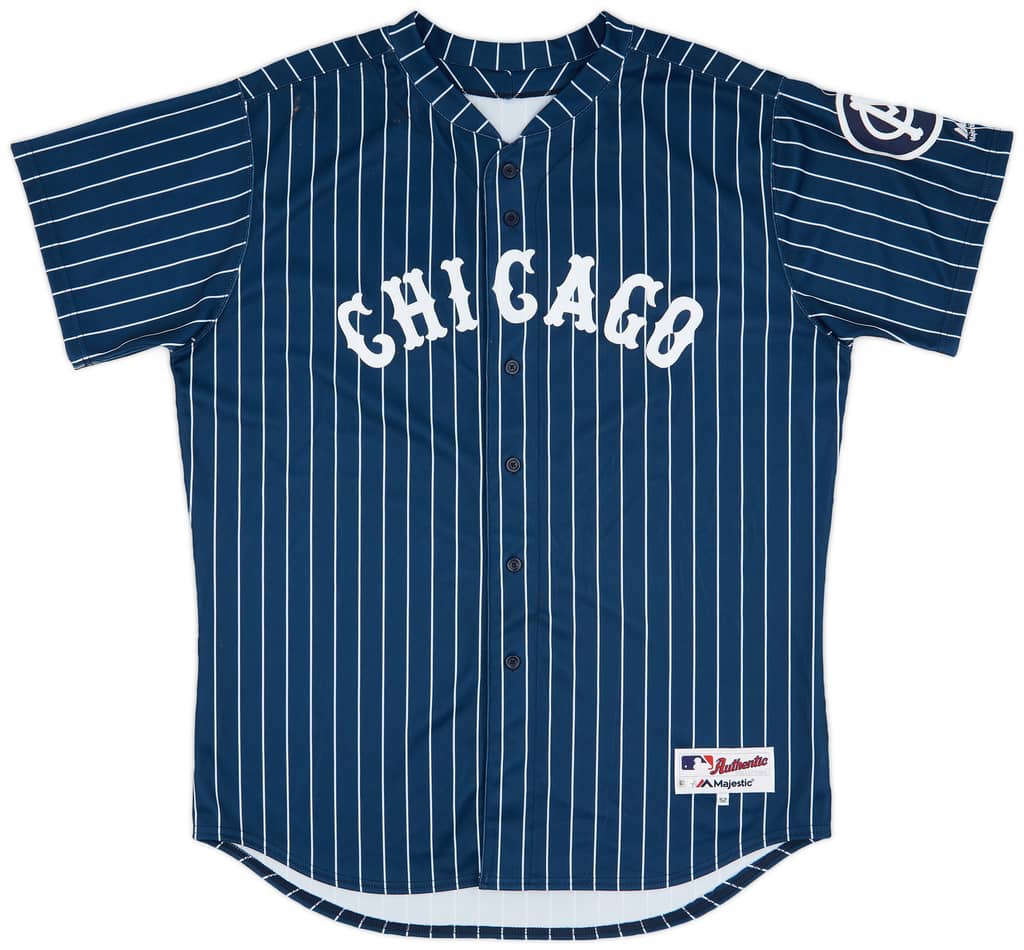 2016 Chicago American Giants Albers #34 Game Worn Majestic Away Jersey (Very Good) XXL