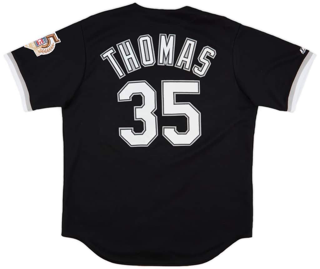 2014 Chicago White Sox Thomas #35 Majestic Alternate Jersey (Excellent) L