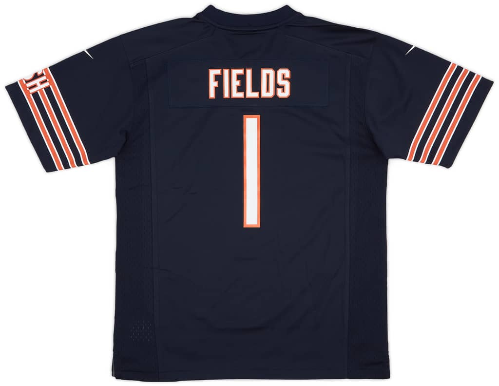 2021-23 Chicago Bears Fields #1 Nike Game Home Jersey (L.Kids)