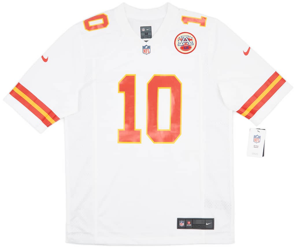 2016-21 Kansas City Chiefs Hill #10 Nike Game Away Jersey (M)