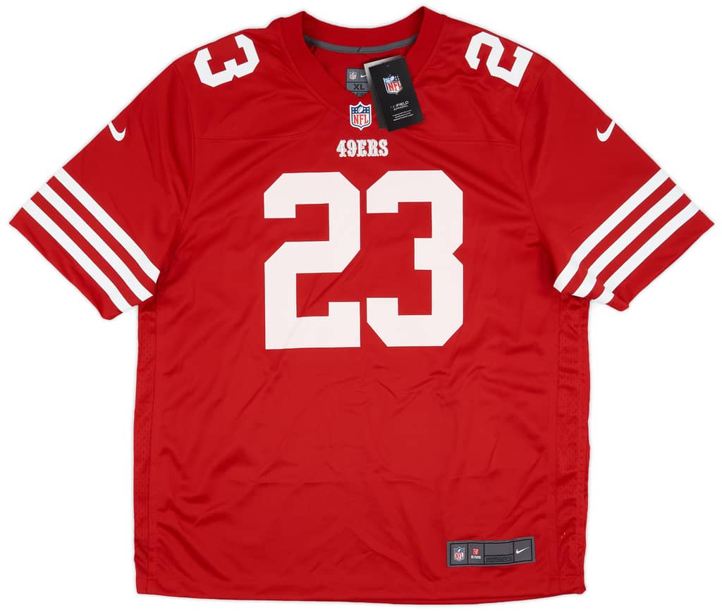 2022-23 San Francisco 49ers McCaffrey #23 Nike Game Home Jersey (XL)