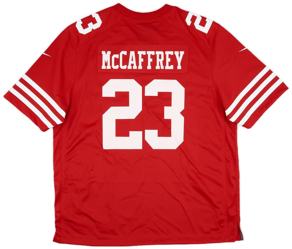 2022-23 San Francisco 49ers McCaffrey #23 Nike Game Home Jersey (XL)
