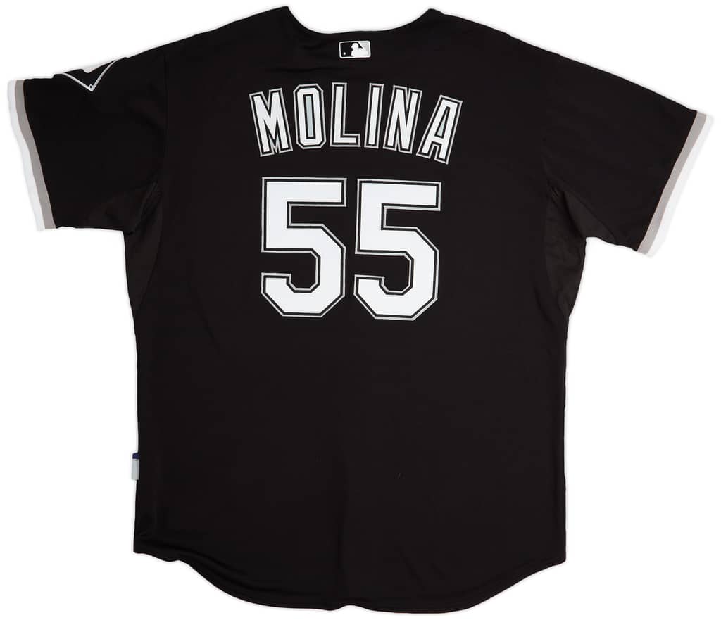 2007 Chicago White Sox Molina #55 Team Issued Majestic Alternate Jersey (Excellent) XXL