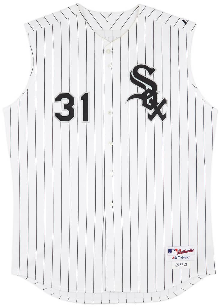 2005 Chicago White Sox Davis #31 Team Issued Majestic Home Jersey (Very Good) XXL