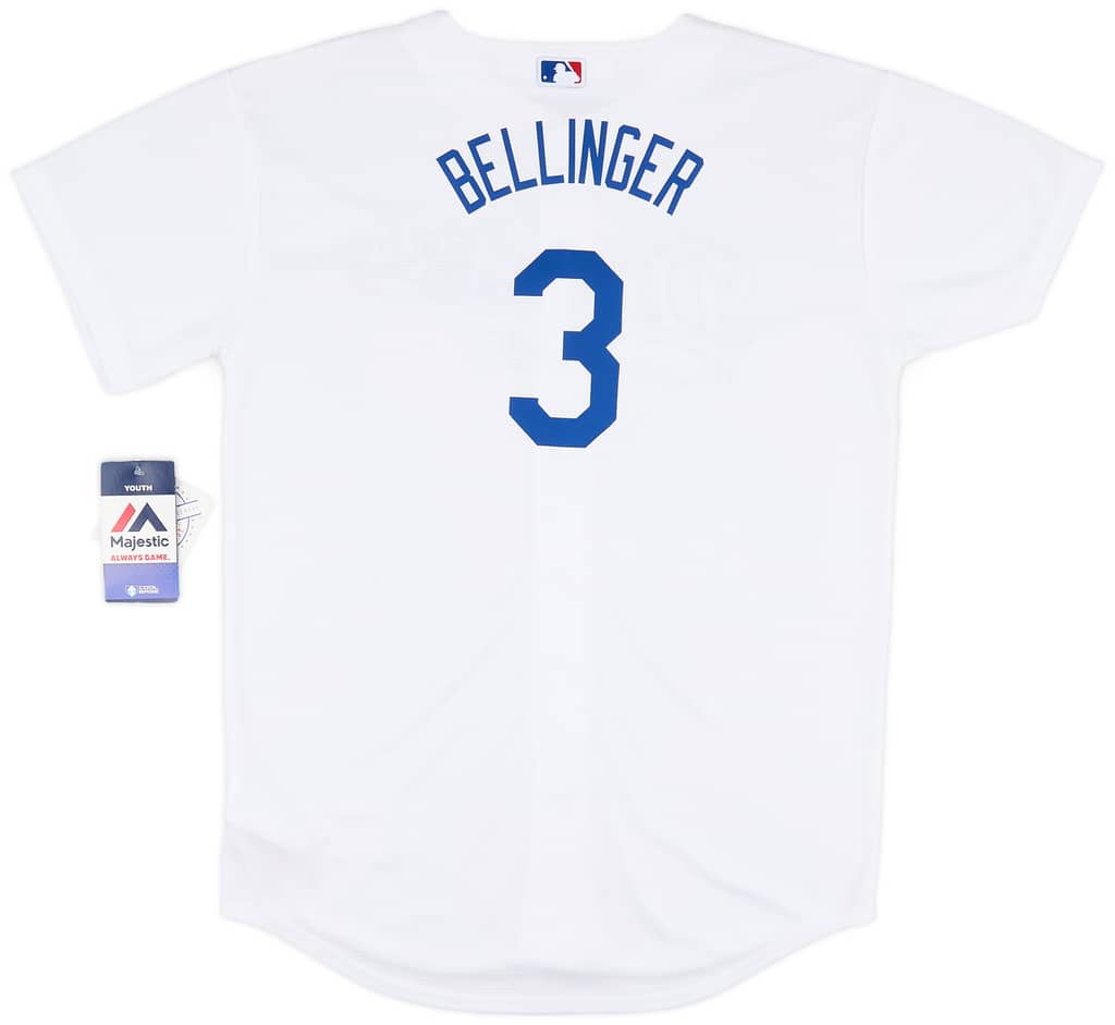 2017-19 LA Dodgers Bellinger #3 Majestic Home Jersey (XL.Kids)