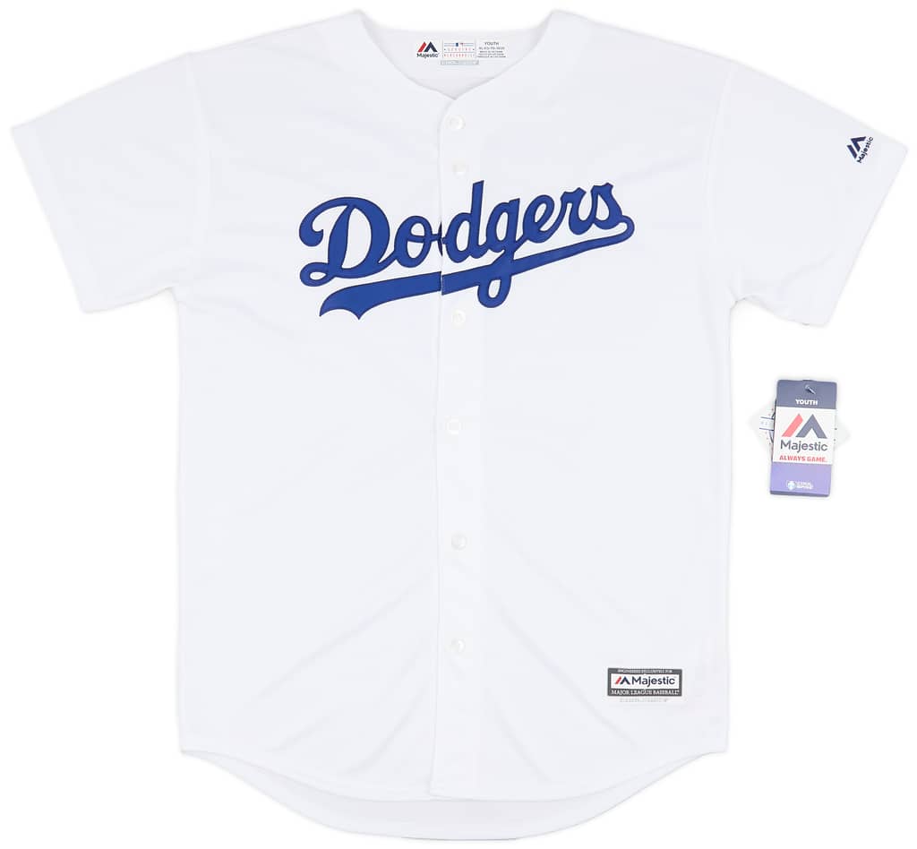 2017-19 LA Dodgers Bellinger #3 Majestic Home Jersey (XL.Kids)