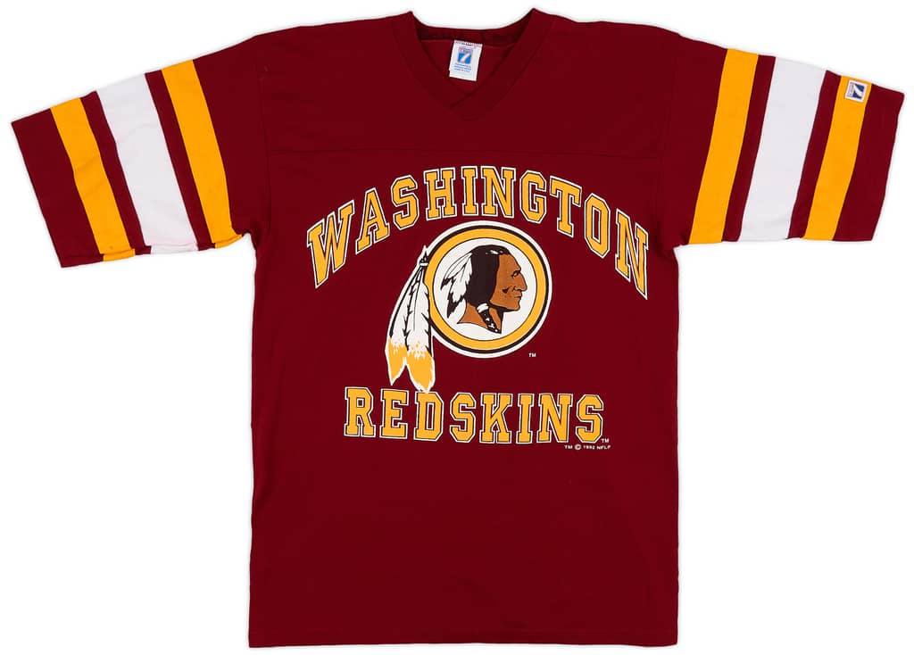 1992 Washington Redskins Logo 7 Graphic Tee (Excellent) M