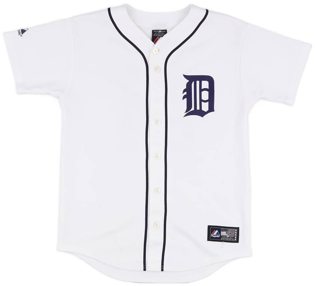 2009-16 Detroit Tigers Cabrera #24 Majestic Home Jersey (Good) L.Kids