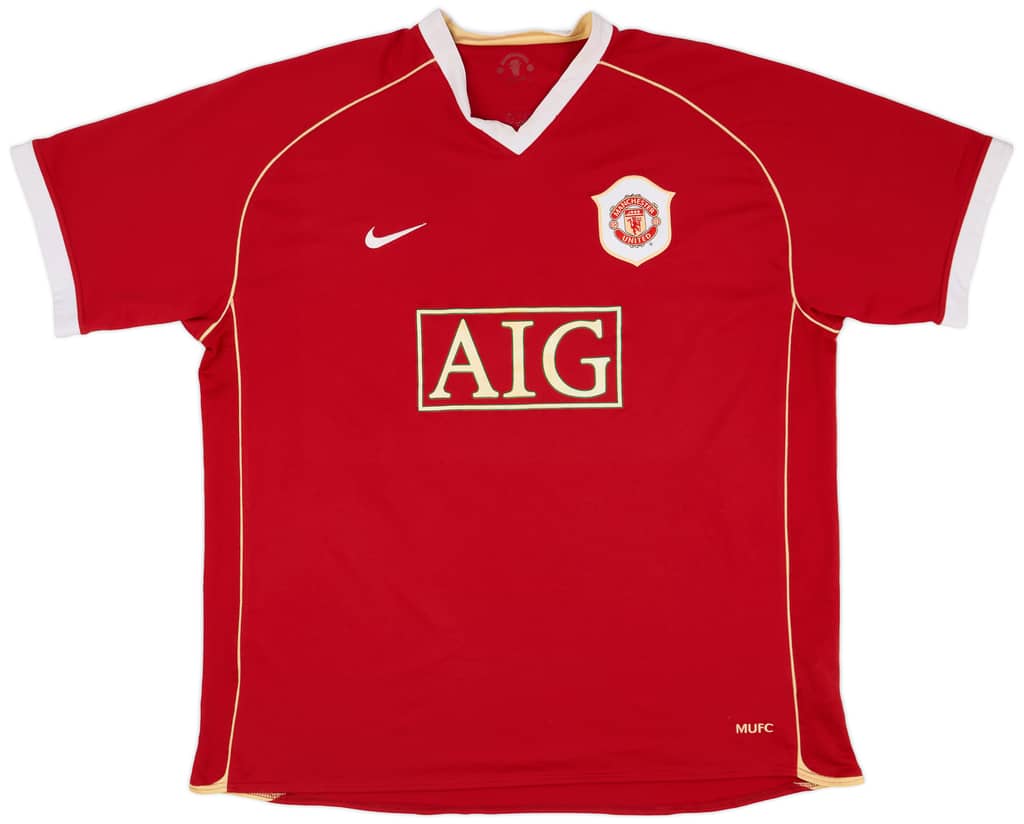 2006-07 Manchester United Home Shirt Rooney #8 - 8/10 - (XXL)