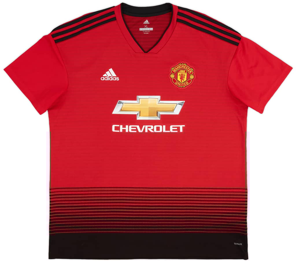2018-19 Manchester United Home Shirt Mata #8 - 6/10 - (XL)