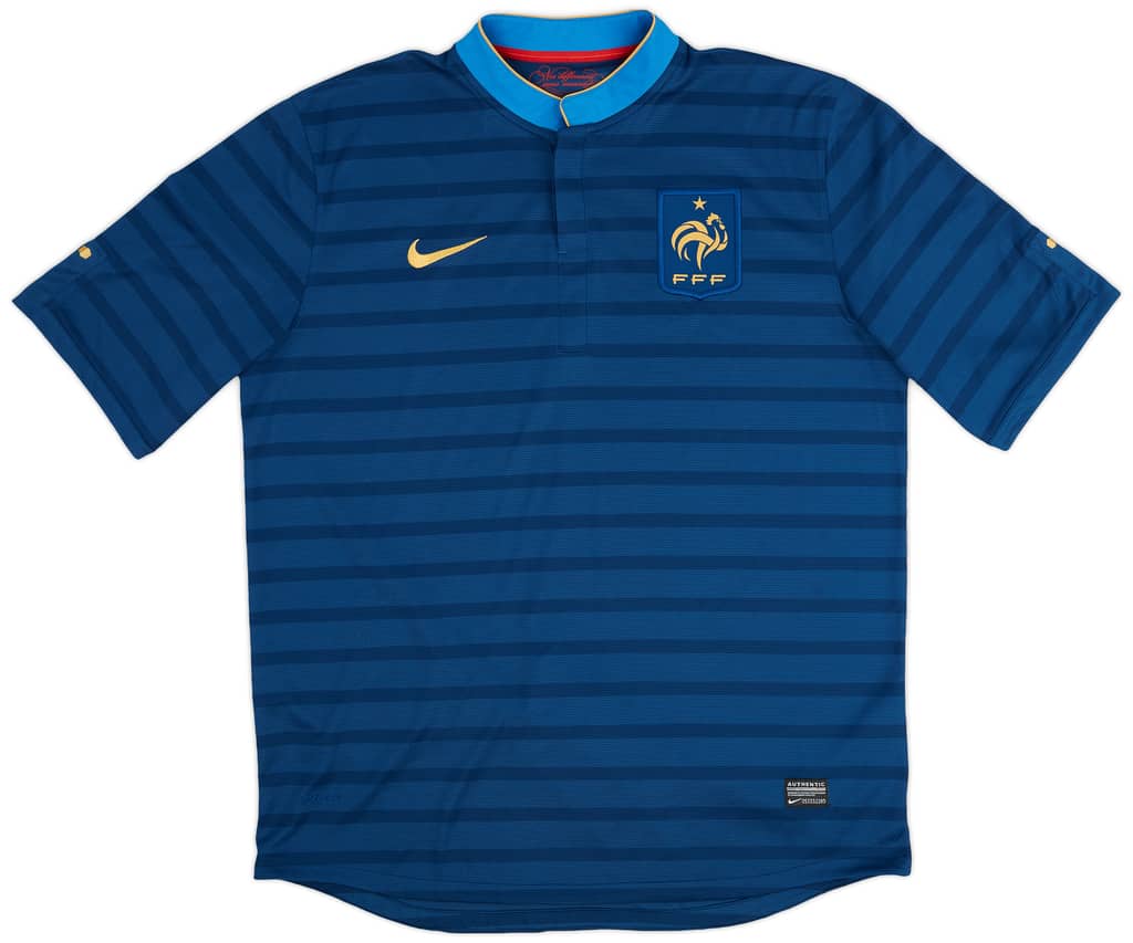 2012-13 France Home Shirt - 9/10 - (XL)